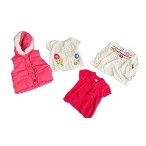 Vintage Gymboree 2t bundle 2-3 pink red